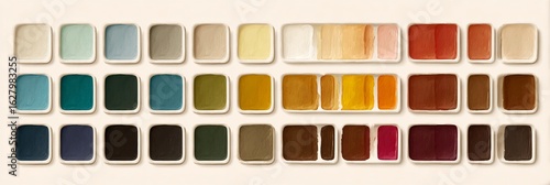 Tavolozza digitale di colori: campionatura cromatica