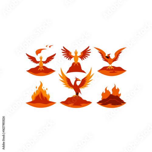  different sea phoenix set   