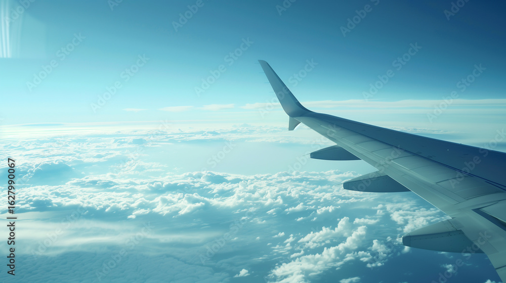 Fototapeta premium blue sky with clouds . nature background