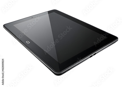 Tablet pc isolated on white background