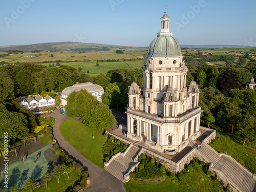 Fotografie Historic landmark of Ashton Memorial in Williamson Park, Lancaster in county of