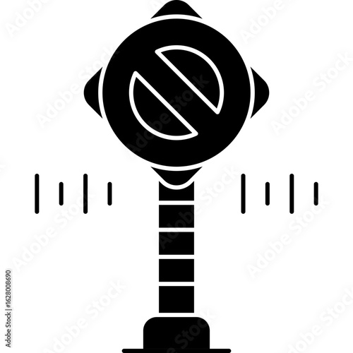 Stop Sign Icon Vector Element