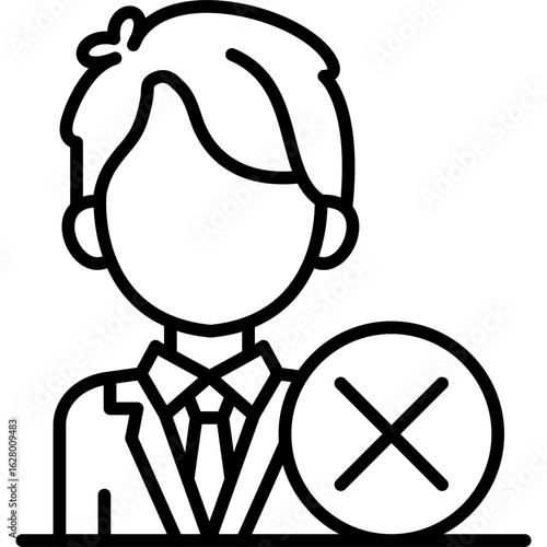 Candidate Icon Vector Element