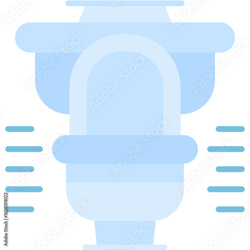 Toilet Icon Vector Element