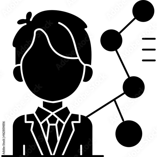 Analytics Icon Vector Element