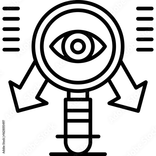 Expand Icon Vector Element