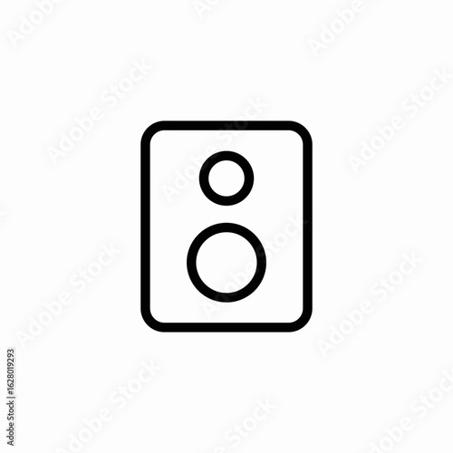 stereo sound icon sign vector
