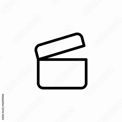 video crop icon sign vector