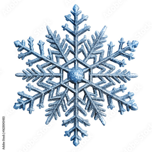Christmas Snowflake Isolated on White Background