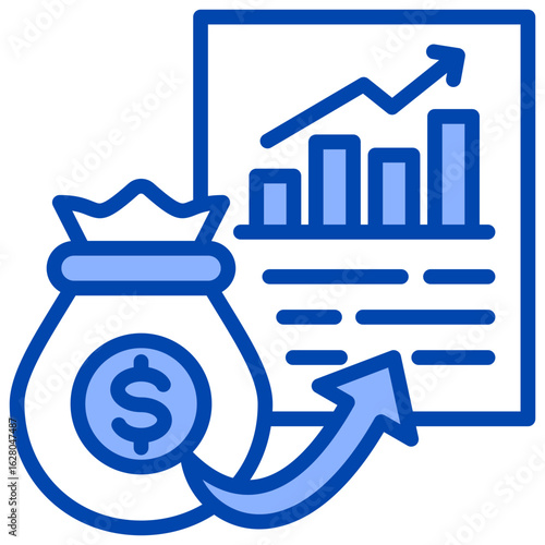 Capital Gain Icon