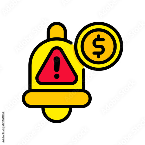 Budget Rescue lineal color icon