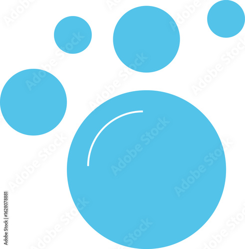 Soap bubbles icon. Fizzy soda drops sign. Clean wash suds concept. Sparkling water sign. Oxygen sphere symbol. Sparkling water