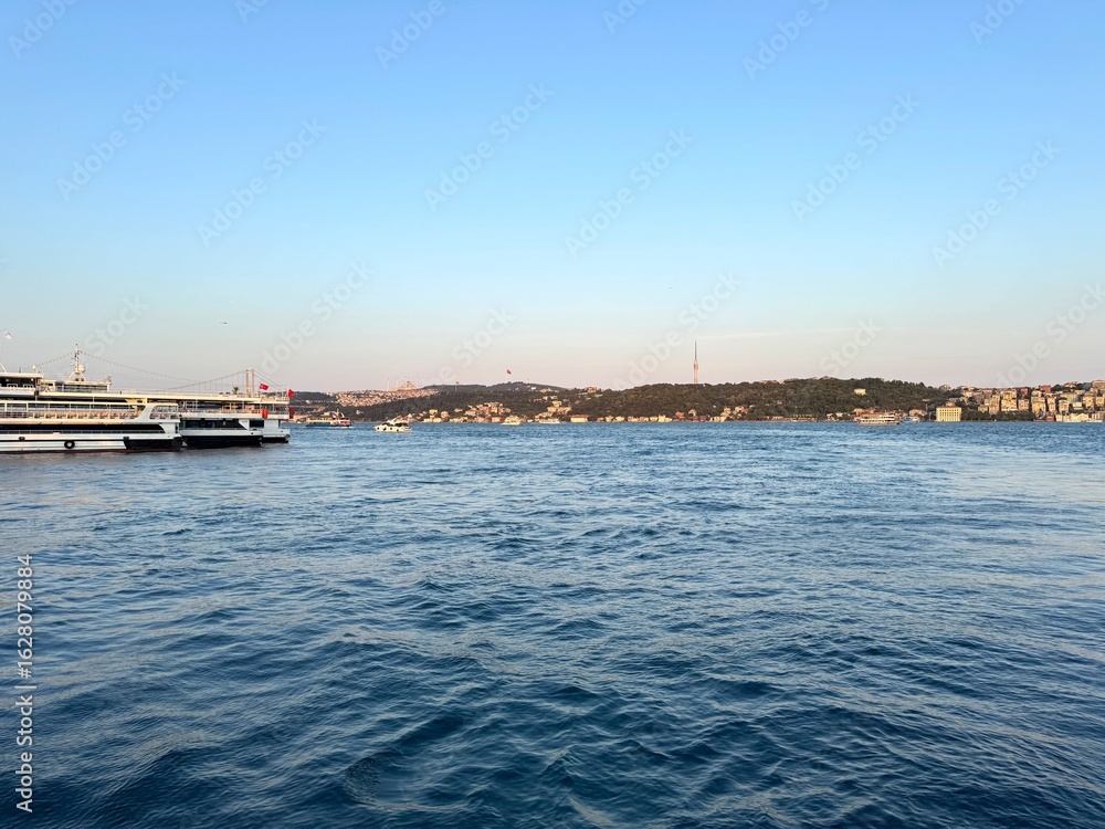 Beautiful View of the Bosphorus – Istanbul, Turkey Beautiful View of the Bosphorus – Istanbul, Turkey