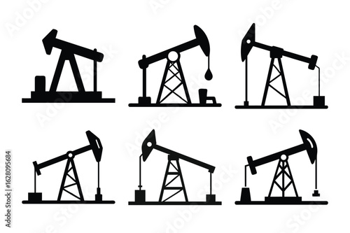 oil pump silhouettes
