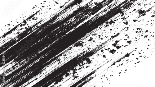  Rough Black Scratches splatter grunge distressed  Vector brush grunge texture Rough Black Scratches splatter grunge distressed background.
