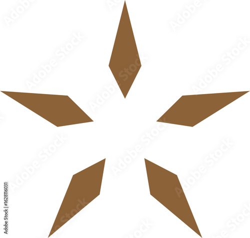 Vector art illustration of paper origami flying bird, airplane, and crane shapes
