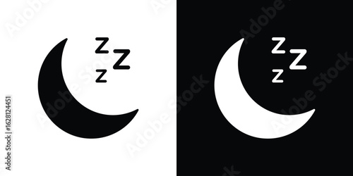 Sleep icon Pixel perfect vector graphics. Symbol, logo illustration.