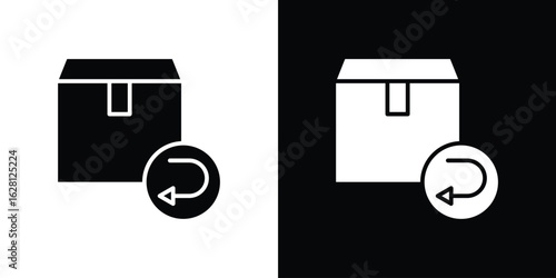 Return purchase icon Pixel perfect vector graphics. Symbol, logo illustration.