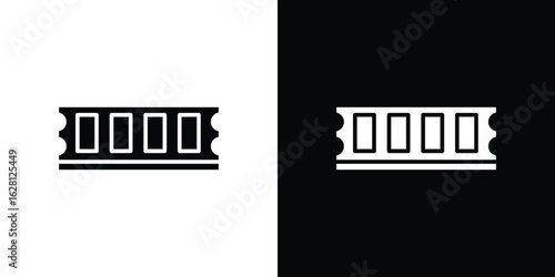 Ram memory icon Pixel perfect vector graphics. Symbol, logo illustration.
