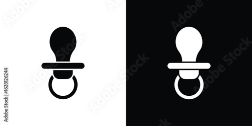 Nipple icon Pixel perfect vector graphics. Symbol, logo illustration.