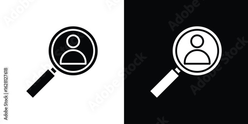 Hiring icon Pixel perfect vector graphics. Symbol, logo illustration.