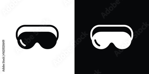 Eye mask icon Pixel perfect vector graphics. Symbol, logo illustration.