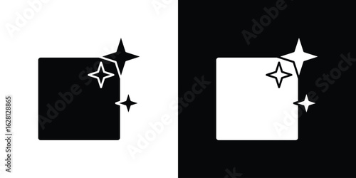 Easy clean floor surface icon Pixel perfect vector graphics. Symbol, logo illustration.