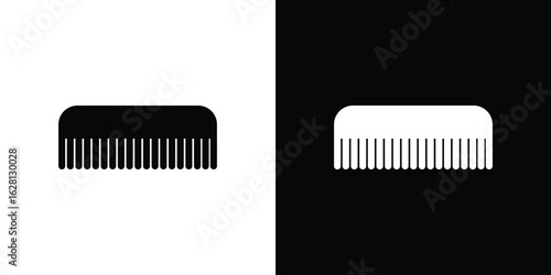 Comb icon Pixel perfect vector graphics. Symbol, logo illustration.