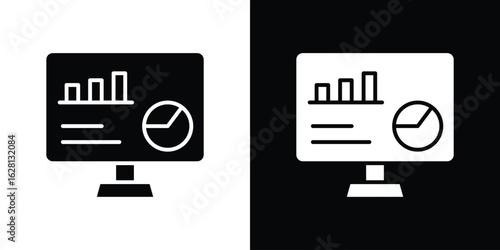 Admin Dashboard icon Pixel perfect vector graphics. Symbol, logo illustration.