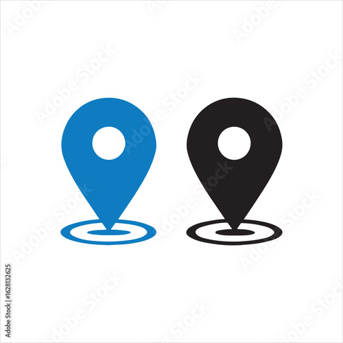 Location Pin Marker Icon Set