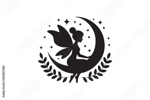 fairy  silhouette  vector