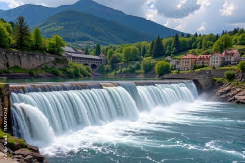 waterfalls can produce significant energy when water flow and height are sufficient powering hydroelectric turbines that provide renewable electricity for communities and industries alike.