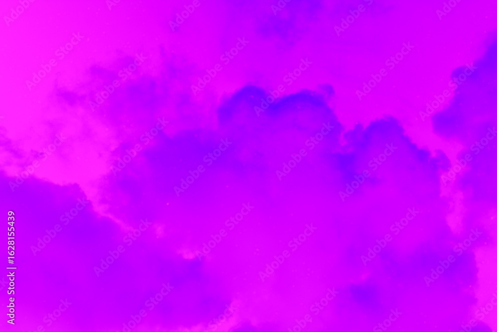 Obraz premium A vibrant and colorful abstract sky with fantasy clouds. A dreamy, surreal background texture for creative design projects.