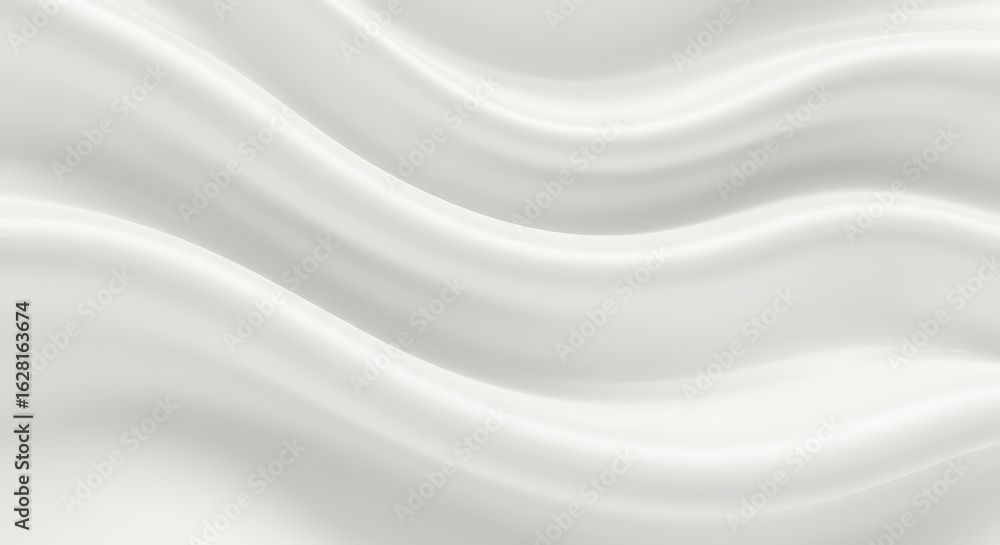 Naklejka premium Abstract White Silk Drape Background