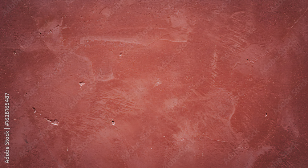 Fototapeta premium Red Textured Wall Background