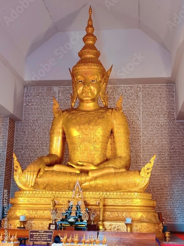 Photography buddha statue in thailand