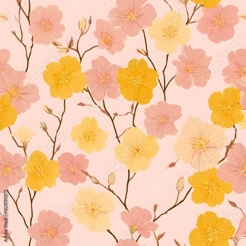 한국의 야생화, 벽지, 바탕이미지