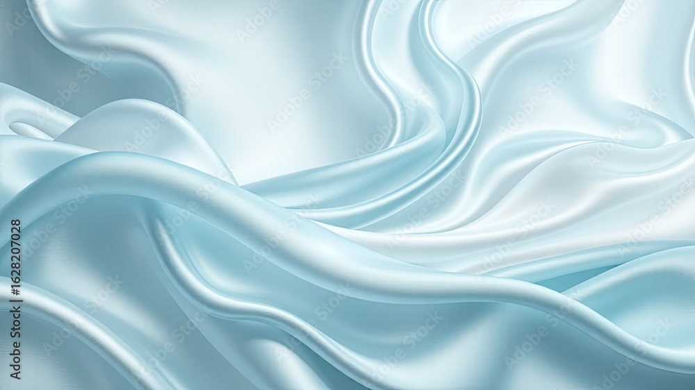 Obraz premium Smooth Silk Texture Background with Elegant Design Space