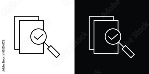 Code of conduct icon or logo, simple minimal style. outline doodle icon.