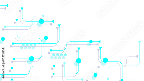 Abstract futuristic technology background. Technology background with crossed lines and dots. abstract blue background abstract blue background with bubbles	