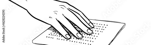 Understanding braille - hand reading tactile text for accessibility and inclusion