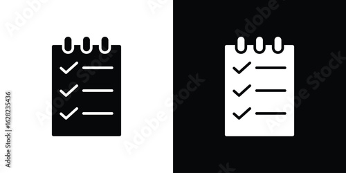 Todo list icon design. vector graphics in flat.