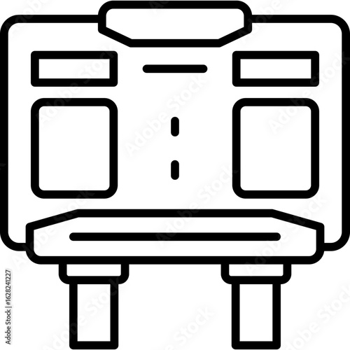 Match Scoreboard Line Icon