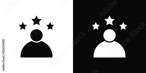 Customer loyalty icon design. vector graphics in flat.