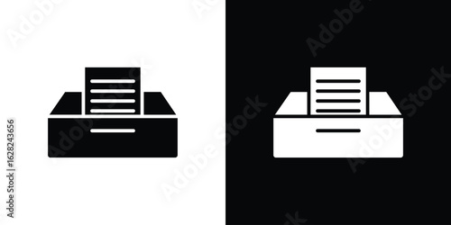 Archive icon design. vector graphics in flat.