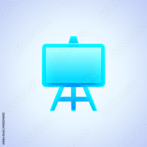 The whiteboard icon symbolizes communication, creativity, and collaboration, serving as a versatile tool for planning, teaching, and visualizing concepts in education