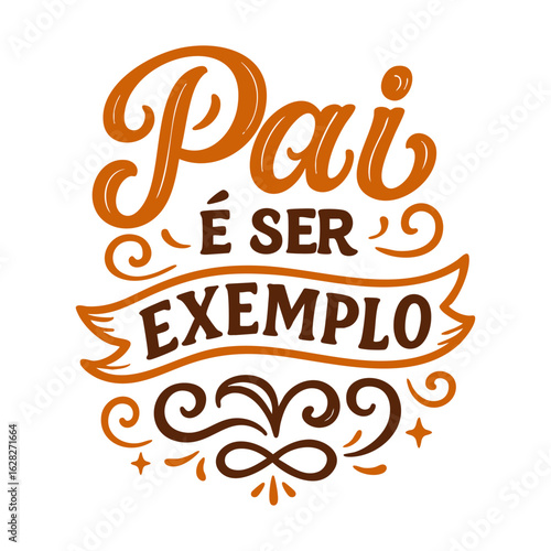 Letras decorativas dia dos pais