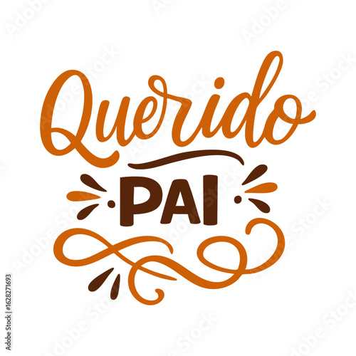 Letras decorativas dia dos pais