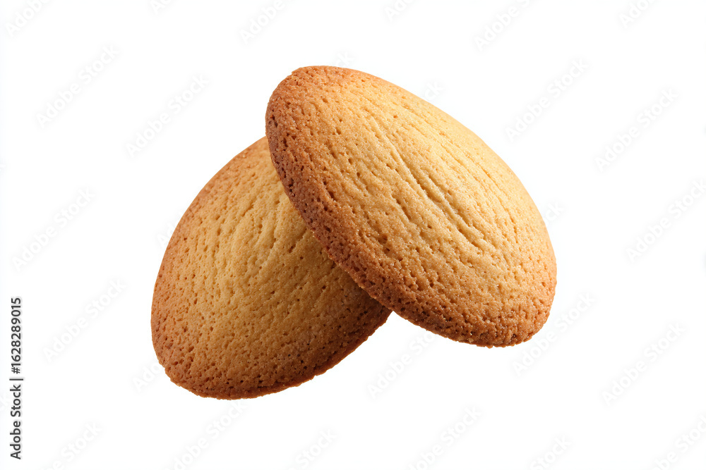two cookies are shown on a white background two cookies are shown on a white background