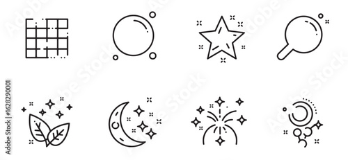Collection of minimalistic iconographic elements depicting various concepts and themes